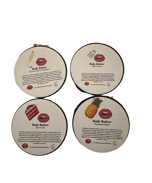 Body Butter Sampler Pack (pick your scent)